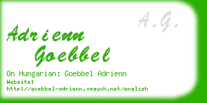 adrienn goebbel business card